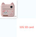Pink 32GB SD card