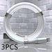 3PCS White