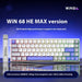 WIN68HE Max White Gray Blue