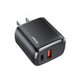 Dual port PDQC 20W black